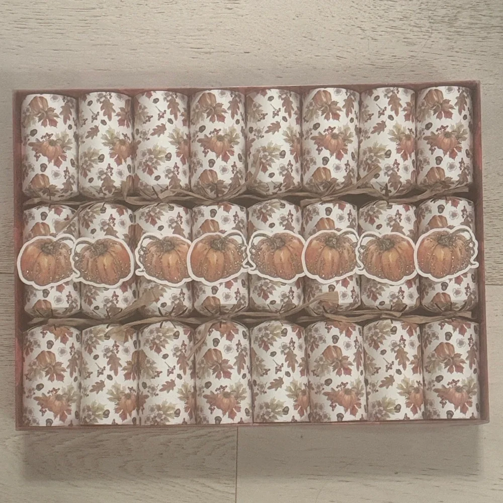 Sur La Table Festive Pumpkin Party Crackers